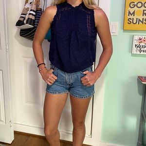 Turtleneck blouse